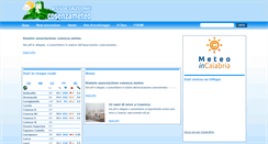 Desktop Screenshot of cosenzameteo.it